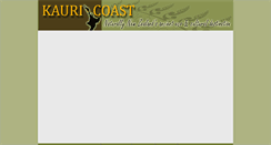 Desktop Screenshot of kauricoast.com